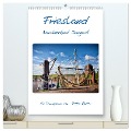 Friesland - Nordseebad Dangast (hochwertiger Premium Wandkalender 2024 DIN A2 hoch), Kunstdruck in Hochglanz - Peter Roder