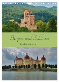 Burgen und Schlösser - Familienkalender (Wandkalender 2025 DIN A4 hoch), CALVENDO Monatskalender - Andrea Janke