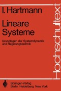 Cover-Bild zum Titel 'Lineare Systeme' von 'I. Hartmann'