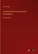 Cover-Bild zum Titel 'Harmlose Briefe eines deutschen Kleinstädters' von 'Paul Lindau'