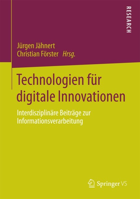 Technologien für digitale Innovationen - 