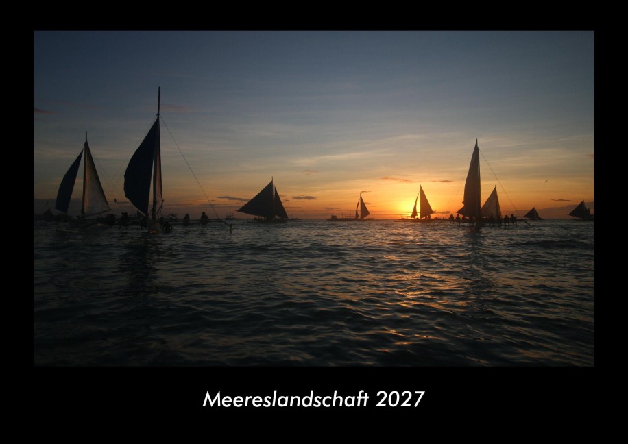Meereslandschaft 2027 Fotokalender DIN A3 - Tobias Becker
