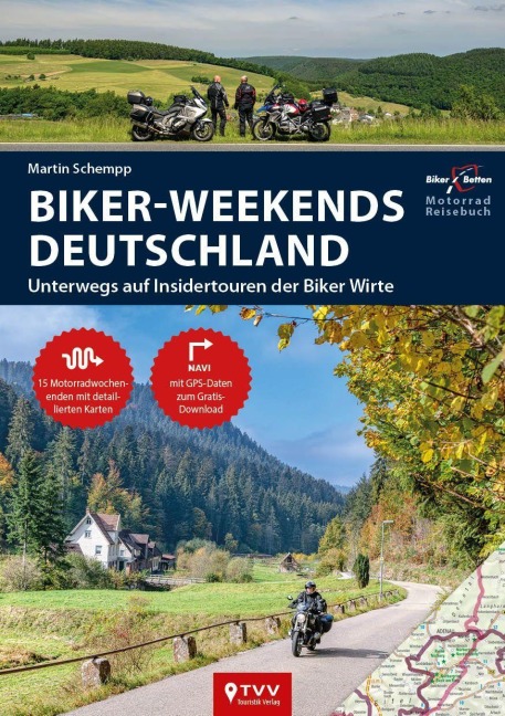 Motorrad Reiseführer Biker Weekends Deutschland - Martin Schempp