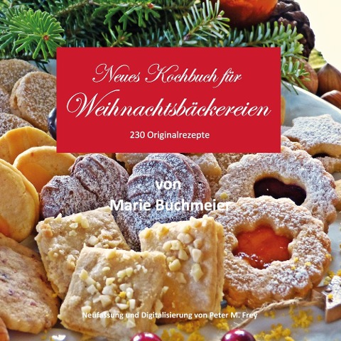 Neues Kochbuch für Weihnachtsbäckereien - Marie Buchmeier