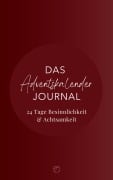 Cover-Bild zum Titel 'Das Adventskalender Journal' von 'Anna Carolina Steyer'