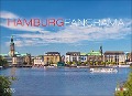 Hamburg Panorama Postkartenkalender 2025 - 