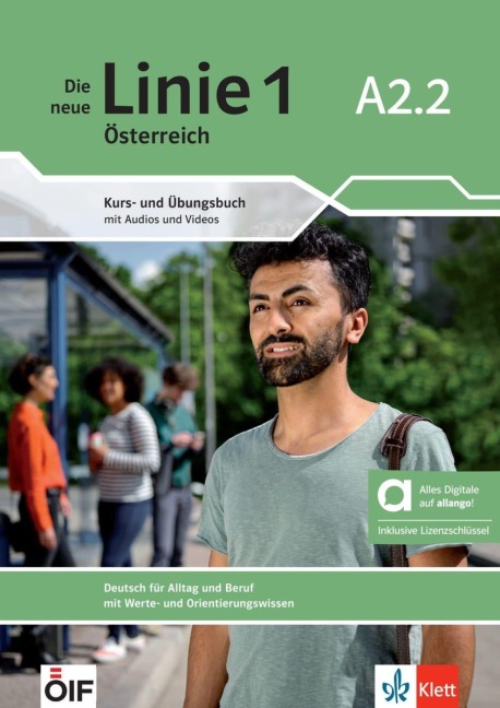 Die neue Linie 1 Österreich A2.2 - Hybride Ausgabe allango - Margit Doubek, Ellen M. Zitzmann