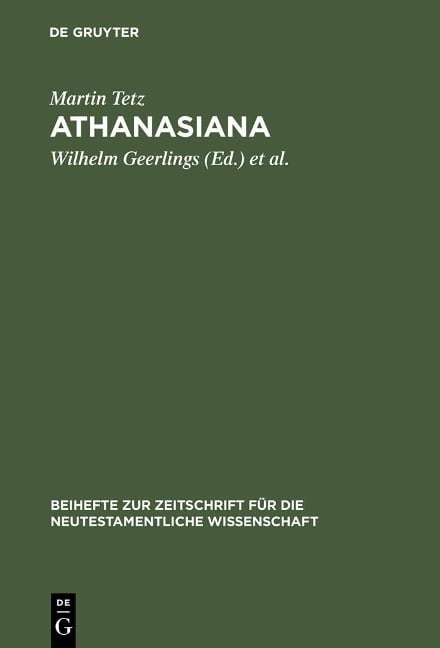 Athanasiana - Martin Tetz