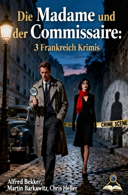 Die Madame und der Commissaire: 3 Frankreich Krimis - Alfred Bekker, Martin Barkawitz, Chris Heller