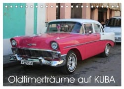 Cover-Bild zum Titel 'Oldtimerträume auf KUBA (Tischkalender 2026 DIN A5 quer), CALVENDO Monatskalender' von 'Thomas Morper'