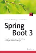 Cover-Bild zum Titel 'Spring Boot 3' von 'François Fernandès, Tom Hombergs, Benedikt Jerat, Florian Pfleiderer'