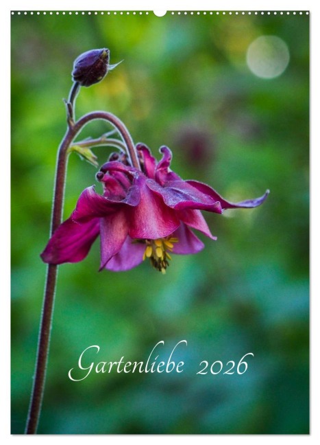 Gartenliebe (Wandkalender 2026 DIN A2 hoch), CALVENDO Monatskalender - Gartenchaosliebe Gartenchaosliebe