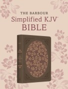 Cover-Bild zum Titel 'The Barbour Simplified KJV Bible--Deluxe Edition [Brown & Rose Floral Inset]' von 'Barbour Bibles'