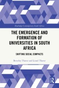 Cover-Bild zum Titel 'The Emergence and Formation of Universities in South Africa' von 'Beverley Thaver, Lionel Thaver'