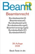 Cover-Bild zum Titel 'Beamtenrecht. BeamtR' von ''