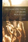 Les langues dans l'Europe nouvelle - 