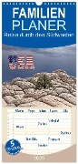 Familienplaner 2025 - USA - Reise durch den Südwesten mit 5 Spalten (Wandkalender, 21 x 45 cm) CALVENDO - Judith Kuhn