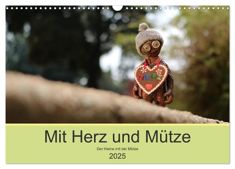 Mit Herz und Mütze (Wandkalender 2025 DIN A3 quer), CALVENDO Monatskalender - Michaela Kanthak