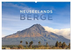 Cover-Bild zum Titel 'Neuseelands Berge (Wandkalender 2026 DIN A2 quer), CALVENDO Monatskalender' von 'Frasy Photography'