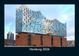Cover-Bild zum Titel 'Hamburg 2026 Fotokalender DIN A5' von 'Tobias Becker'