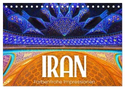 Cover-Bild zum Titel 'Iran - Farbenfrohe Impressionen (Tischkalender 2026 DIN A5 quer), CALVENDO Monatskalender' von 'Sf Sf'