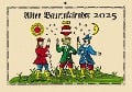 Alter Bauernkalender 2025. Der große Wandkalender - 