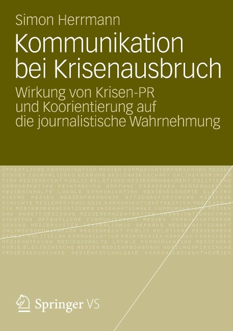 Kommunikation bei Krisenausbruch - Simon Herrmann