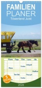 Cover-Bild zum Titel 'Familienplaner 2026 - Töwerland Juist mit 5 Spalten (Wandkalender, 21 x 45 cm) CALVENDO' von 'Uli Geißler'