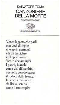 Canzoniere della morte - Salvatore Toma
