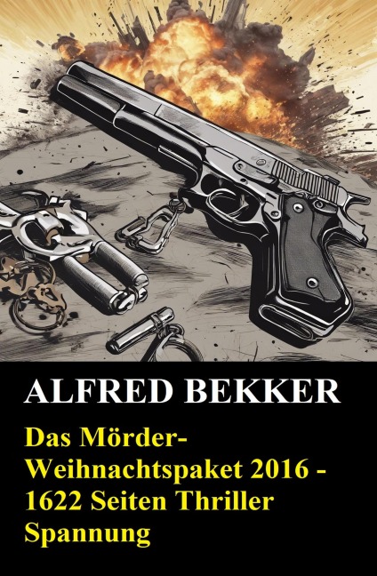 Das Mörder-Weihnachtspaket 2016 - 1622 Seiten Thriller Spannung - Alfred Bekker