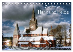 Cover-Bild zum Titel 'Zwischen Harz und Heide (Tischkalender 2026 DIN A5 quer), CALVENDO Monatskalender' von 'Kordula Uwe Vahle'