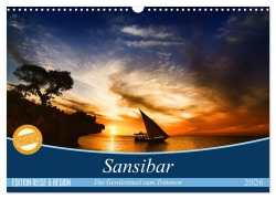Cover-Bild zum Titel 'Sansibar (Wandkalender 2026 DIN A3 quer), CALVENDO Monatskalender' von '(C) Thomas Deter'