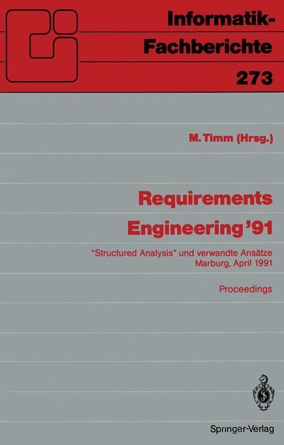 Requirements Engineering ¿91 - 