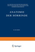 Cover-Bild zum Titel 'Anatomie der Hörrinde' von 'Max De Crinis'