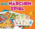 Cover-Bild zum Titel 'Das Märchenspiel. 132 Karten, Spielbrett, Spielfiguren und -marken, Zahlenwürfel, Spielanleitung' von ''