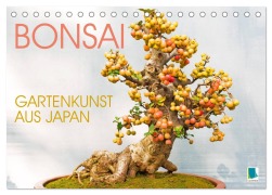 Cover-Bild zum Titel 'Gartenkunst aus Japan: Bonsai (Tischkalender 2026 DIN A5 quer), CALVENDO Monatskalender' von 'Calvendo Calvendo'