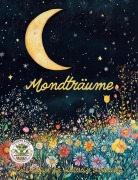 Cover-Bild zum Titel 'Mondträume - Ein Malbuch für meditative Farbreisen' von 'Nanja Holland'