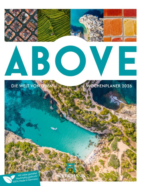 Above Wochenplaner Luftbild-Kalender 2026 - 