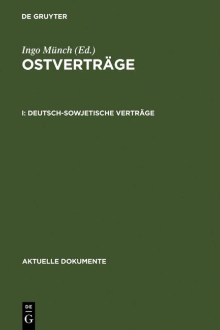 Deutsch-sowjetische Verträge - 