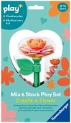 Cover-Bild zum Titel 'Play+ Blumen Steck- und Spiel-Set: Kleiner Blütenzauber orange - ab 2 Jahre' von ''