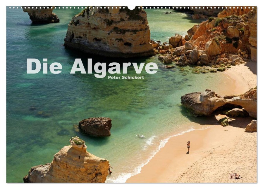 Die Algarve (Wandkalender 2026 DIN A2 quer), CALVENDO Monatskalender - Peter Schickert