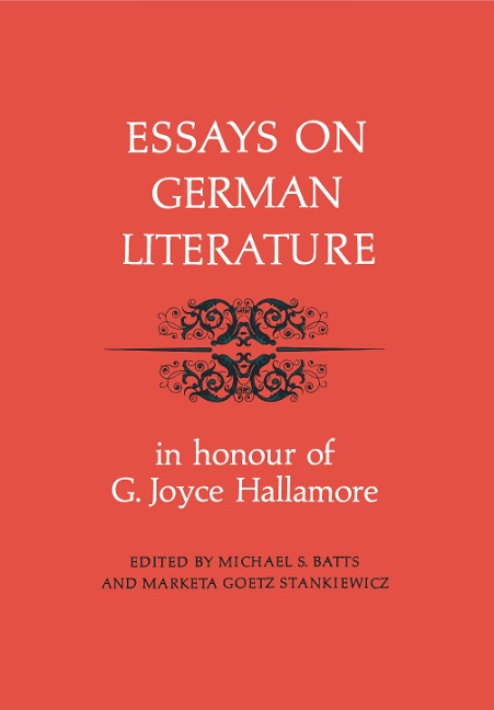 Essays on German Literature - 