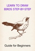 Cover-Bild zum Titel 'Learn To Draw Birds Step-by-step' von 'Jideon Francisco Marques'