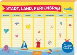 Cover-Bild zum Titel 'Stadt, Land, Ferienspaß' von ''