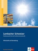 Cover-Bild zum Titel 'Lambacher Schweizer für die Fachhochschulreife. 11. und 12. Schuljahr. Schülerbuch Wirtschaft und Verwaltung' von ''