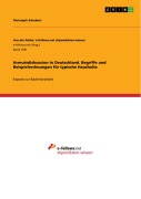 Cover-Bild zum Titel 'Armutsdiskussion in Deutschland. Begriffe und Beispielrechnungen für typische Haushalte' von 'Christoph Schubert'