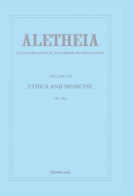 Aletheia: An International Yearbook of Philosophy - 