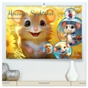 Cover-Bild zum Titel 'Mausiges Spektakel. Zauberhafter Maus-Alltag (hochwertiger Premium Wandkalender 2026 DIN A2 quer), Kunstdruck in Hochglanz' von 'Rose Hurley'