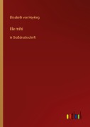 Cover-Bild zum Titel 'Ille mihi' von 'Elisabeth Von Heyking'