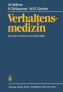 Cover-Bild zum Titel 'Verhaltensmedizin' von 'Wolfgang Miltner, Wolf-Dieter Gerber, Niels Birbaumer'
